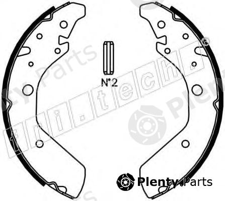  fri.tech. part 1044.024 (1044024) Brake Shoe Set