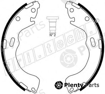 fri.tech. part 1049.150 (1049150) Brake Shoe Set