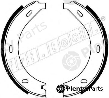  fri.tech. part 1052.123 (1052123) Brake Shoe Set, parking brake