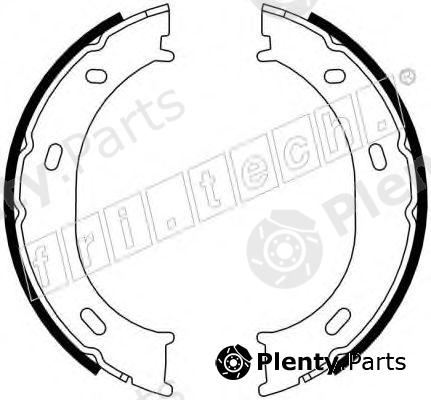  fri.tech. part 1052.126 (1052126) Brake Shoe Set, parking brake
