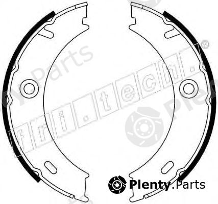  fri.tech. part 1052.127 (1052127) Brake Shoe Set, parking brake