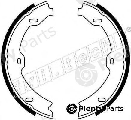  fri.tech. part 1052.134 (1052134) Brake Shoe Set, parking brake