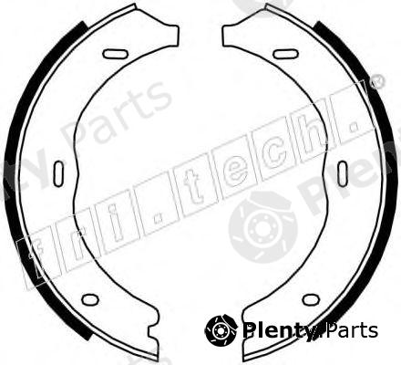  fri.tech. part 1052.135 (1052135) Brake Shoe Set, parking brake