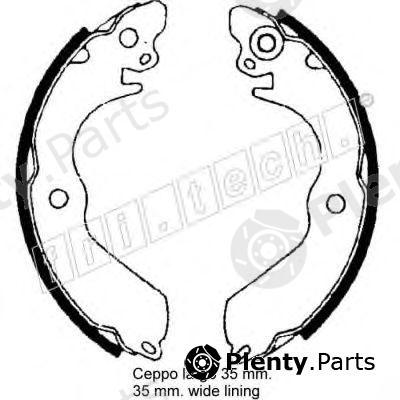  fri.tech. part 1064.168 (1064168) Brake Shoe Set