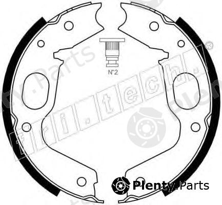  fri.tech. part 1064.176 (1064176) Brake Shoe Set, parking brake