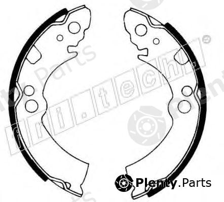  fri.tech. part 1067.162 (1067162) Brake Shoe Set