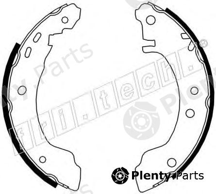 fri.tech. part 1067.184 (1067184) Brake Shoe Set