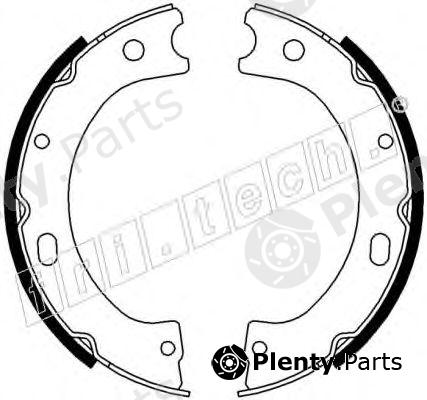  fri.tech. part 1067.191 (1067191) Brake Shoe Set, parking brake