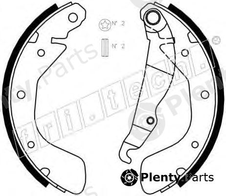 fri.tech. part 1073.167 (1073167) Brake Shoe Set