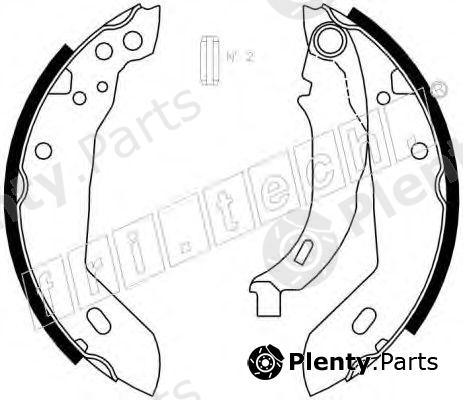  fri.tech. part 1079.185 (1079185) Brake Shoe Set