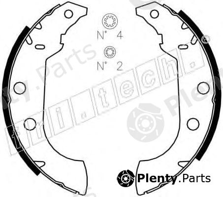  fri.tech. part 1079.186 (1079186) Brake Shoe Set