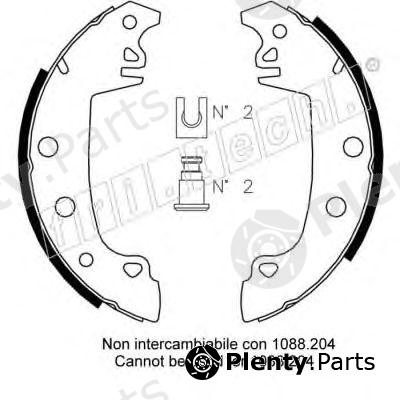  fri.tech. part 1079.187 (1079187) Brake Shoe Set