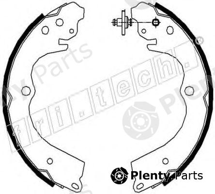  fri.tech. part 1110.334 (1110334) Brake Shoe Set