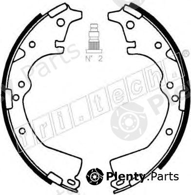  fri.tech. part 1115.296 (1115296) Brake Shoe Set