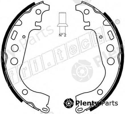  fri.tech. part 1115.301 (1115301) Brake Shoe Set