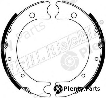  fri.tech. part 1115.312 (1115312) Brake Shoe Set, parking brake