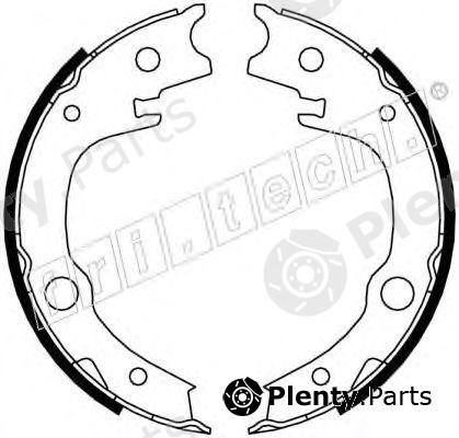  fri.tech. part 1115.315 (1115315) Brake Shoe Set, parking brake