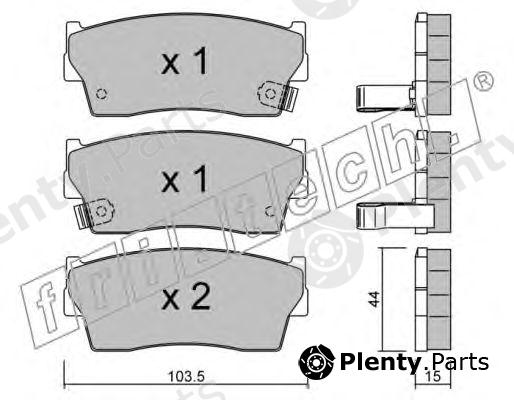  fri.tech. part 118.0 (1180) Brake Pad Set, disc brake