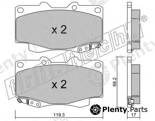  fri.tech. part 131.1 (1311) Brake Pad Set, disc brake