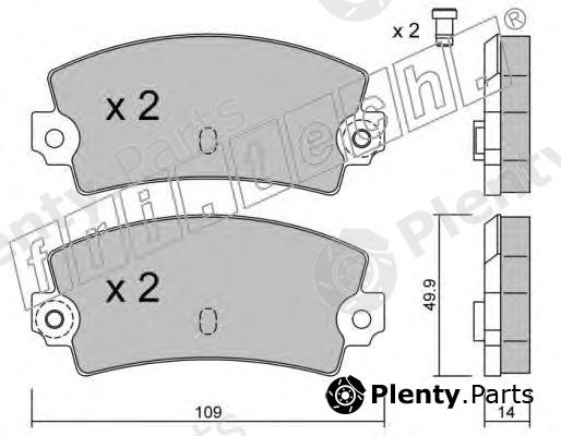 fri.tech. part 150.1 (1501) Brake Pad Set, disc brake