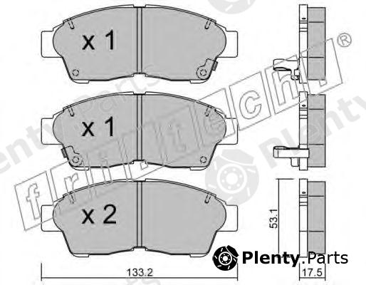  fri.tech. part 152.0 (1520) Brake Pad Set, disc brake