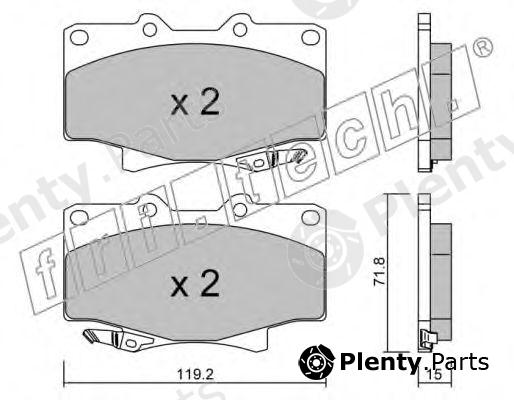  fri.tech. part 156.0 (1560) Brake Pad Set, disc brake