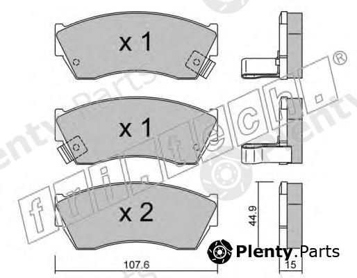  fri.tech. part 171.0 (1710) Brake Pad Set, disc brake