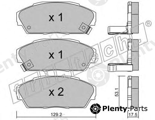  fri.tech. part 174.0 (1740) Brake Pad Set, disc brake