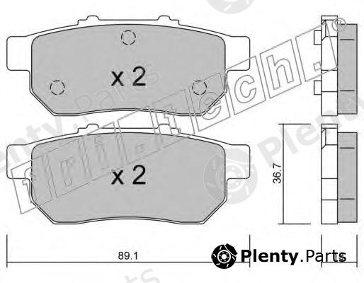  fri.tech. part 179.0 (1790) Brake Pad Set, disc brake