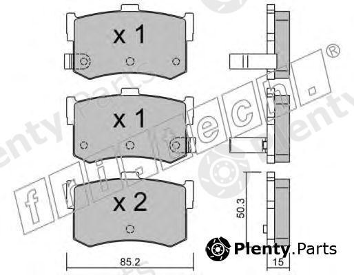  fri.tech. part 194.0 (1940) Brake Pad Set, disc brake