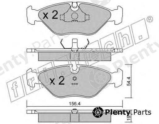  fri.tech. part 218.0 (2180) Brake Pad Set, disc brake
