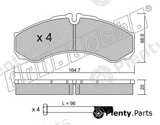 fri.tech. part 221.0 (2210) Brake Pad Set, disc brake