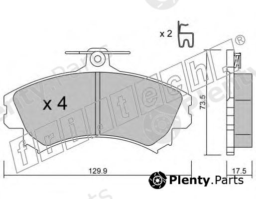  fri.tech. part 225.1 (2251) Brake Pad Set, disc brake