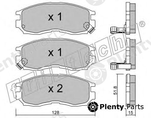  fri.tech. part 233.0 (2330) Brake Pad Set, disc brake