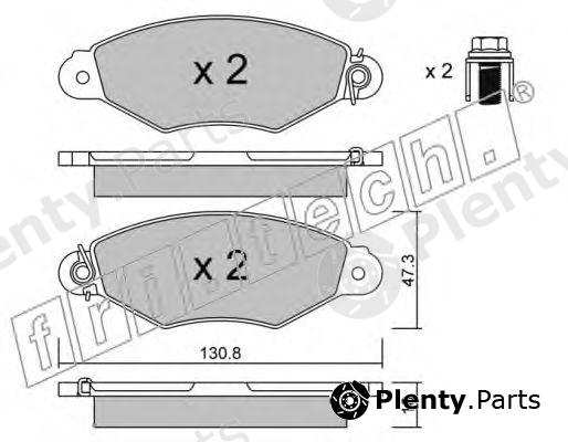  fri.tech. part 262.0 (2620) Brake Pad Set, disc brake