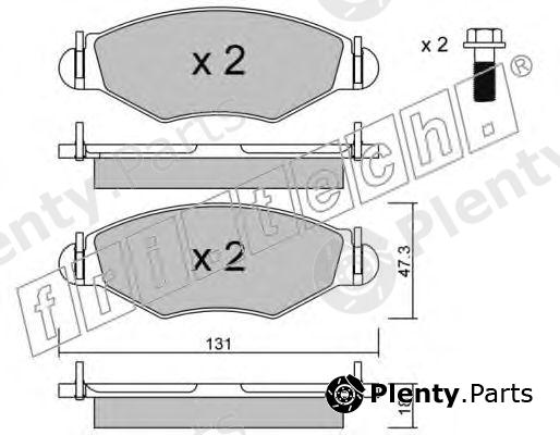  fri.tech. part 263.1 (2631) Brake Pad Set, disc brake