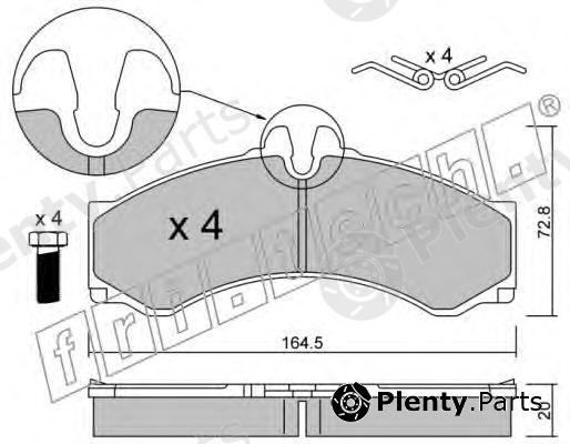  fri.tech. part 271.1 (2711) Brake Pad Set, disc brake
