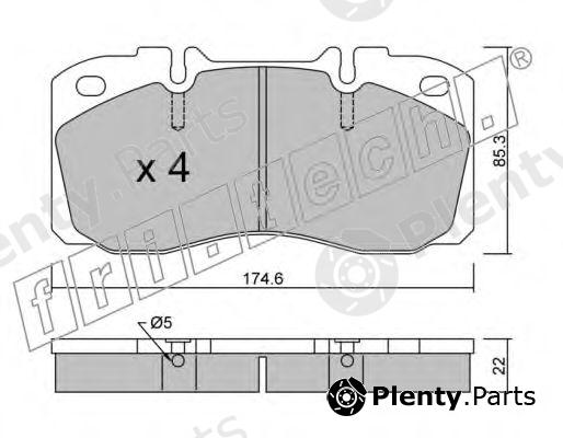  fri.tech. part 277.0 (2770) Brake Pad Set, disc brake
