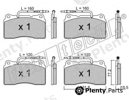  fri.tech. part 297.3 (2973) Brake Pad Set, disc brake