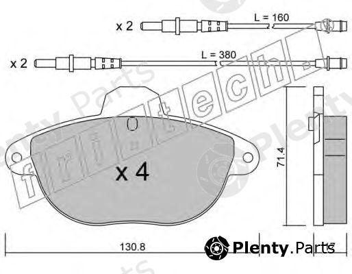  fri.tech. part 299.0 (2990) Brake Pad Set, disc brake