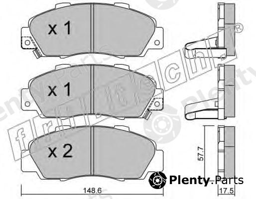  fri.tech. part 307.0 (3070) Brake Pad Set, disc brake