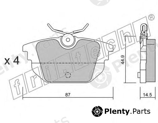  fri.tech. part 308.0 (3080) Brake Pad Set, disc brake