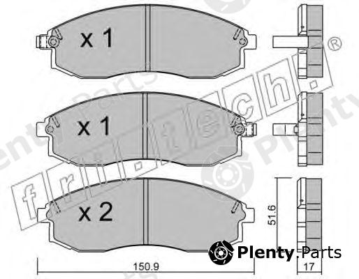  fri.tech. part 315.0 (3150) Brake Pad Set, disc brake