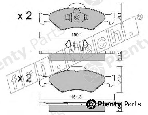  fri.tech. part 324.0 (3240) Brake Pad Set, disc brake