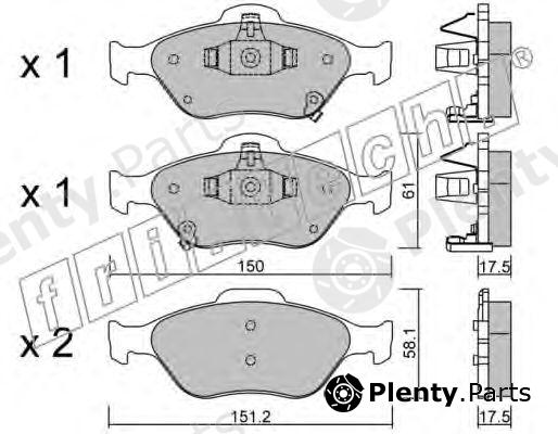  fri.tech. part 325.1 (3251) Brake Pad Set, disc brake