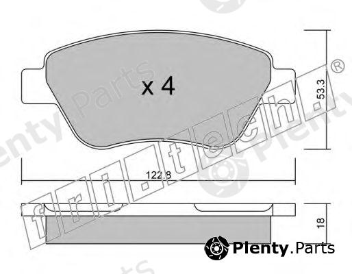  fri.tech. part 330.1 (3301) Brake Pad Set, disc brake