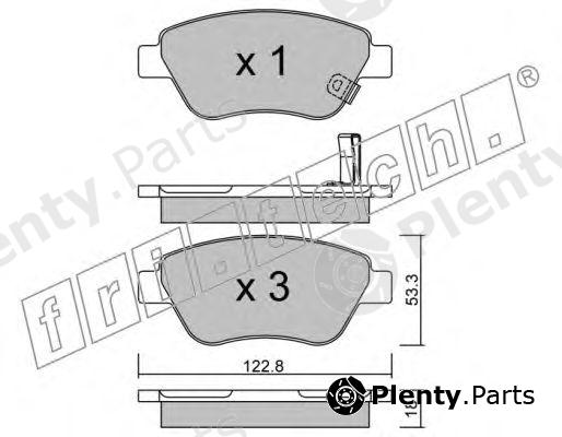  fri.tech. part 330.2 (3302) Brake Pad Set, disc brake