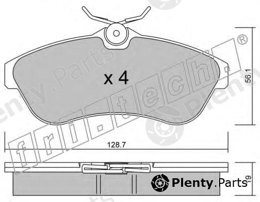  fri.tech. part 338.0 (3380) Brake Pad Set, disc brake
