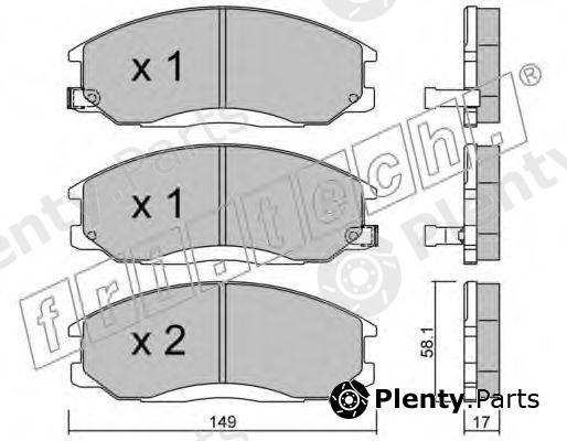  fri.tech. part 373.0 (3730) Brake Pad Set, disc brake