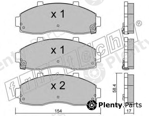  fri.tech. part 382.0 (3820) Brake Pad Set, disc brake